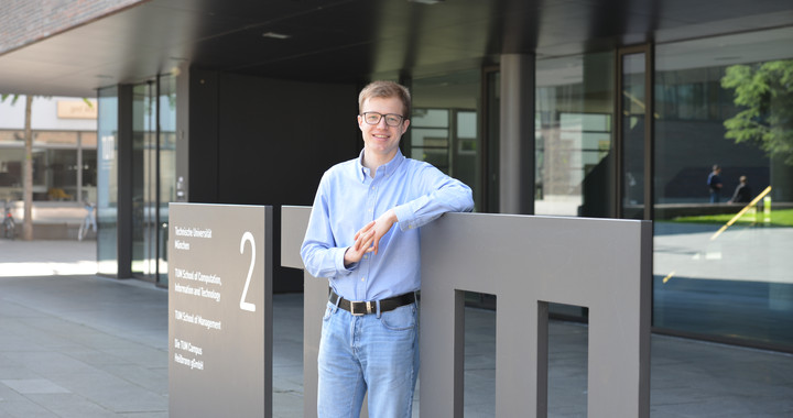 Lennart Wieck, Student an der Technischen Universität München in Heilbronn